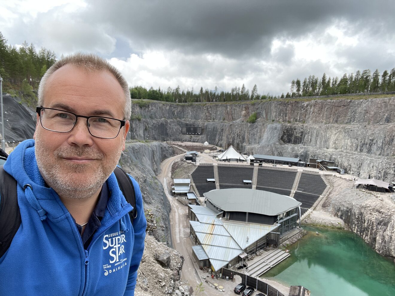 Inför Jesus Christ Superstart på Dalhalla.
