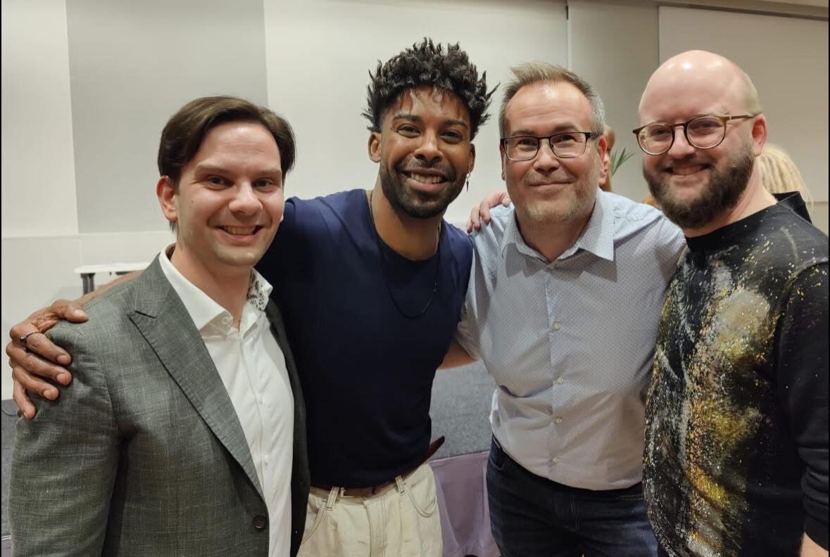 Spelning med John Lundvik.